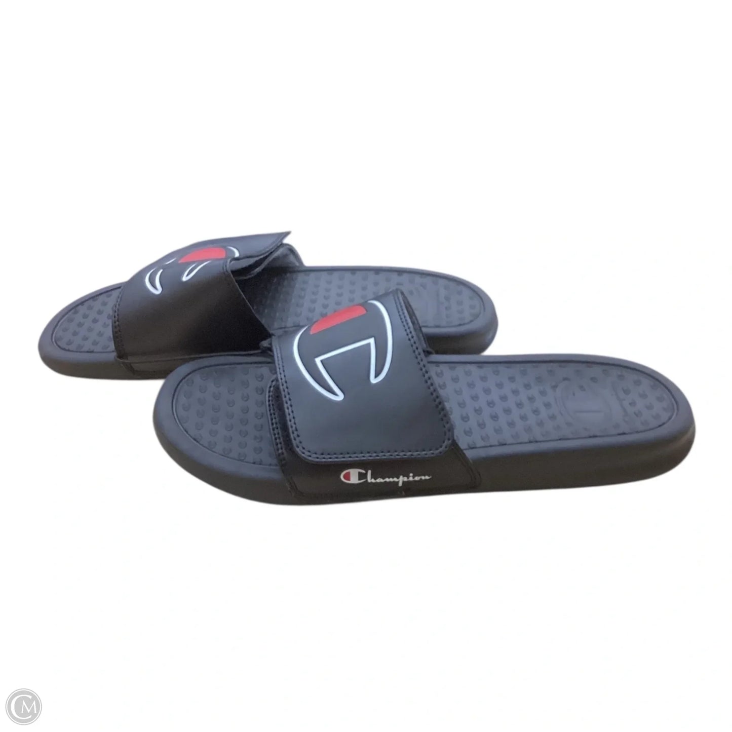 Sandals Flip Flops By Champion In Black, Size: 10