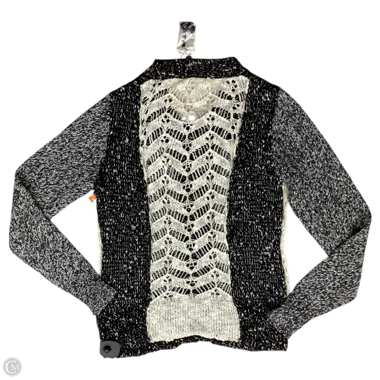 Cardigan By Bke In Black & Brown, Size: M