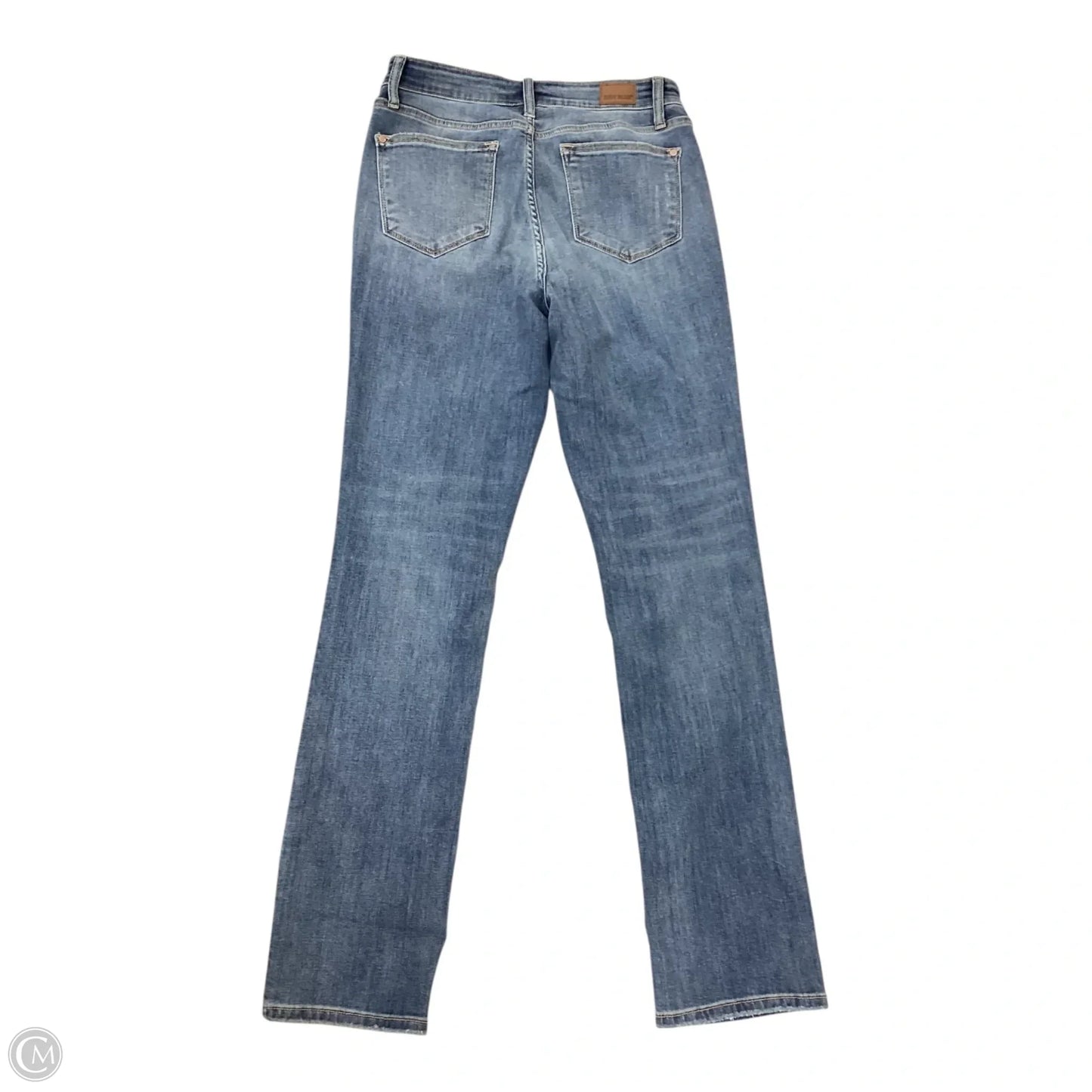 Jeans Straight By Judy Blue In Blue Denim, Size: 8
