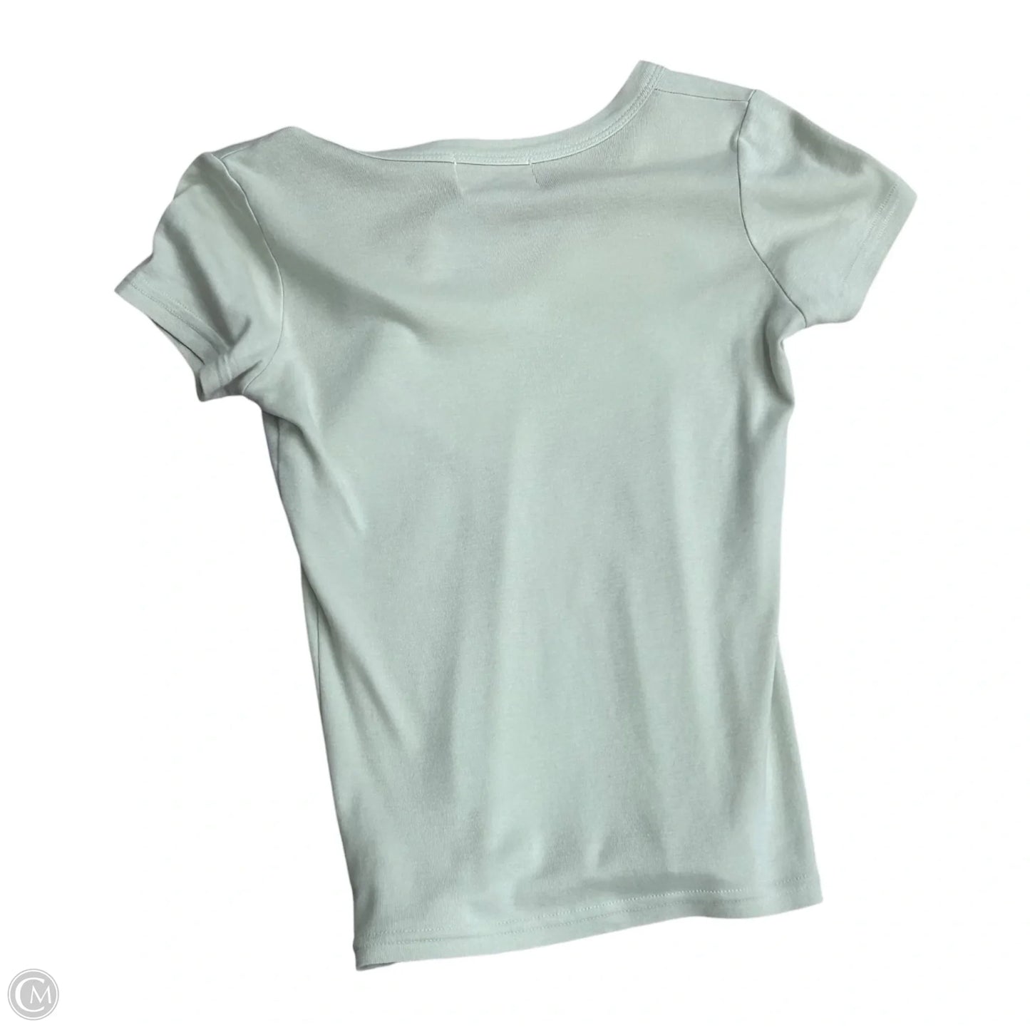 Top Short Sleeve By Juicy Couture In Green, Size: S