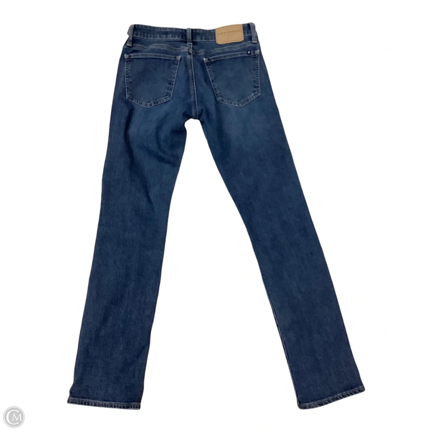 Jeans Straight By Lucky Brand In Blue Denim, Size: 2
