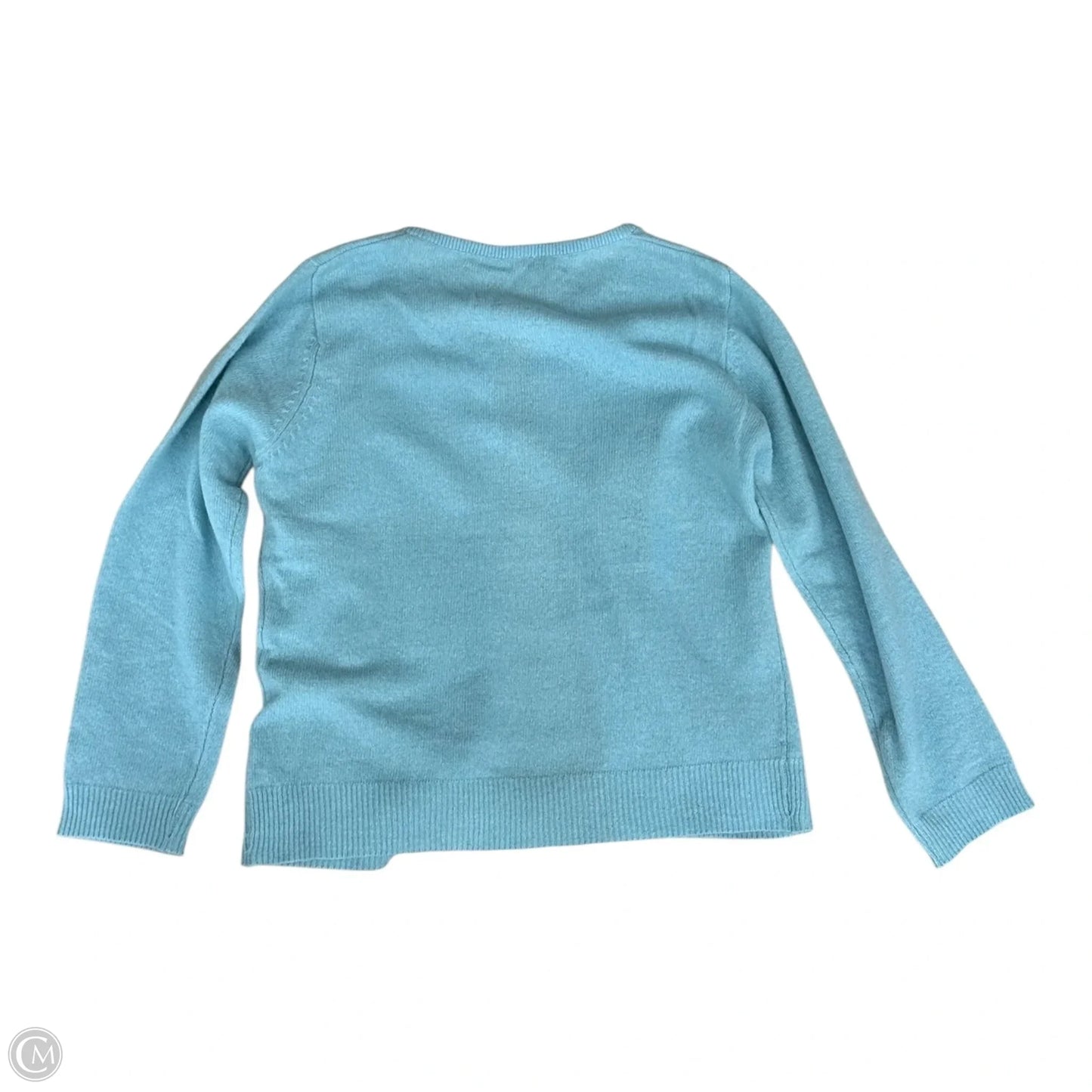 Sweater Cardigan By Free People In Blue, Size: L