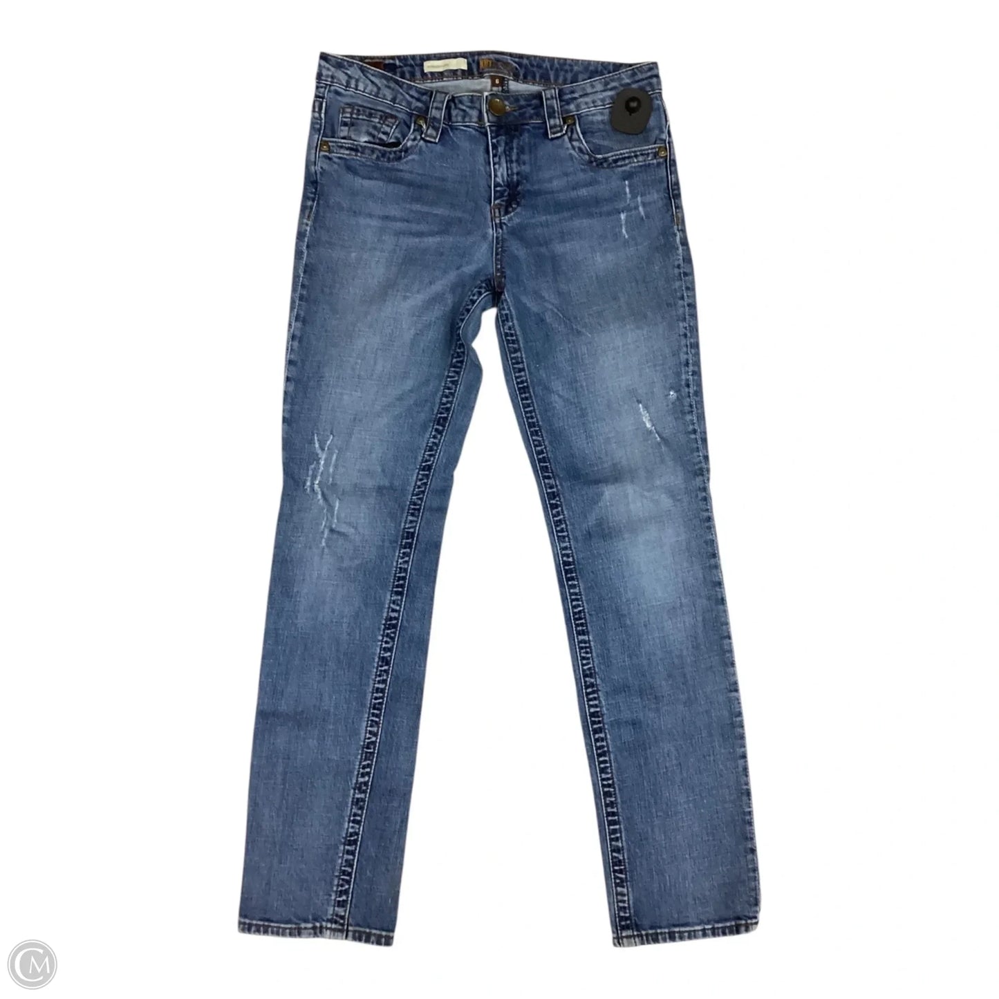 Jeans Straight By Kut In Blue, Size: 6