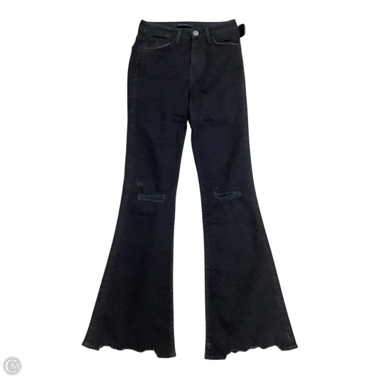 Jeans Flared By Flying Monkey In Black, Size: 0