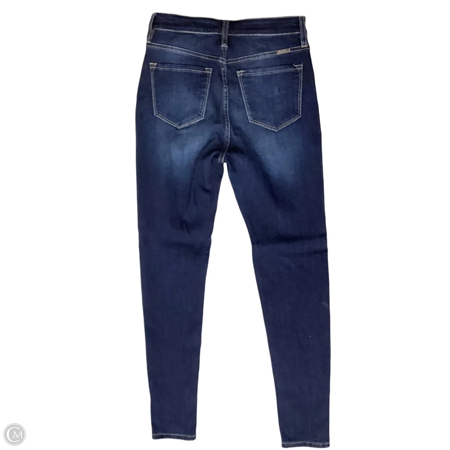 Jeans Skinny By Kancan In Blue Denim, Size: 4