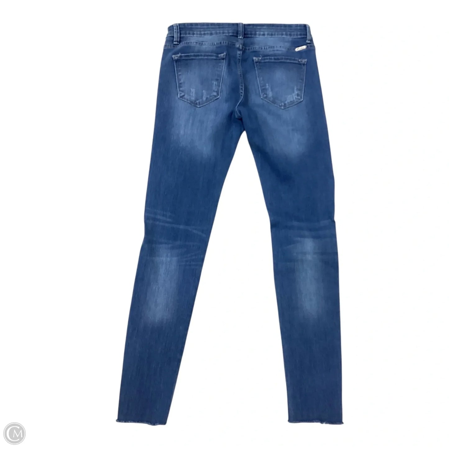 Jeans Skinny By Kancan In Blue Denim, Size: 4
