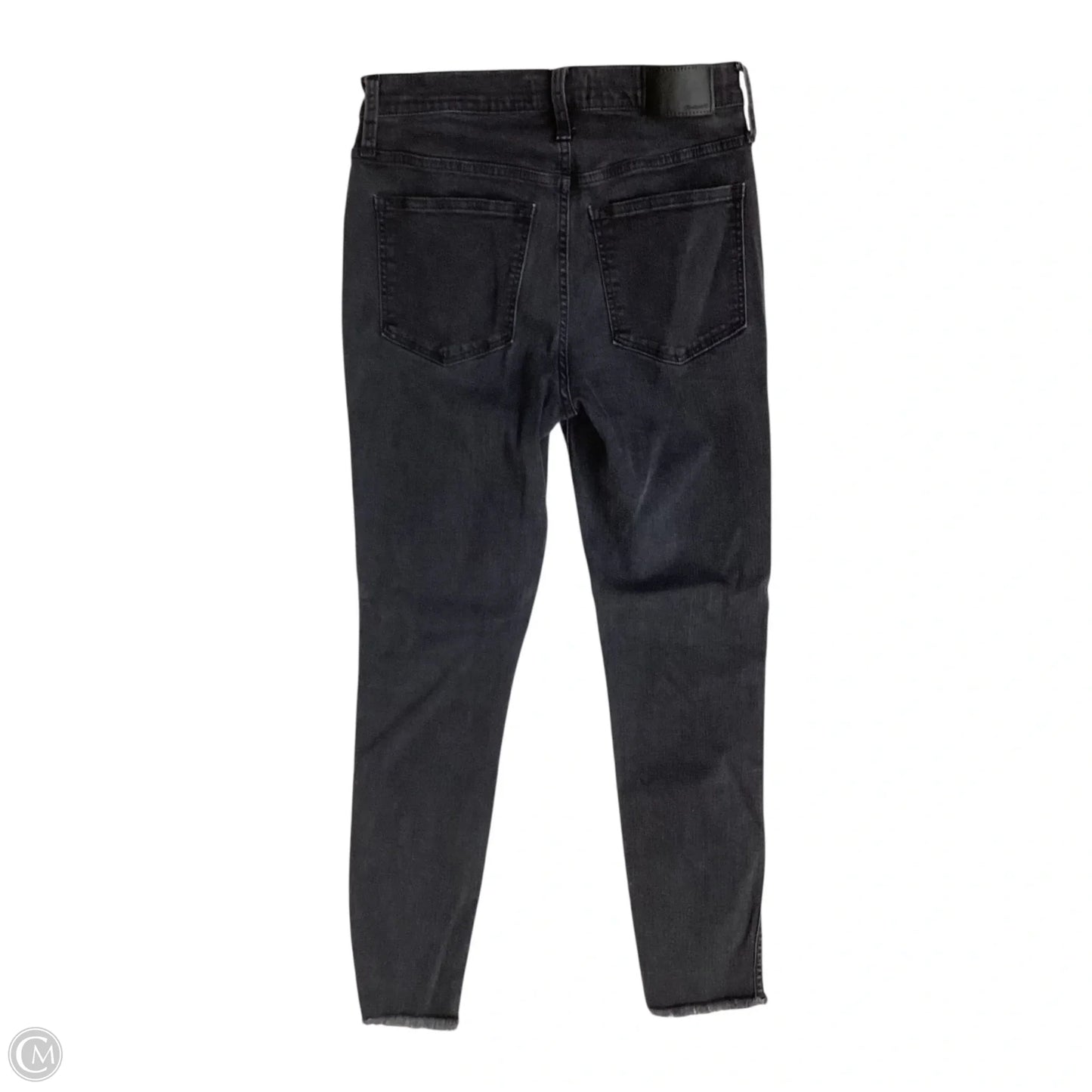 Jeans Skinny By Madewell In Black & Blue, Size: 4