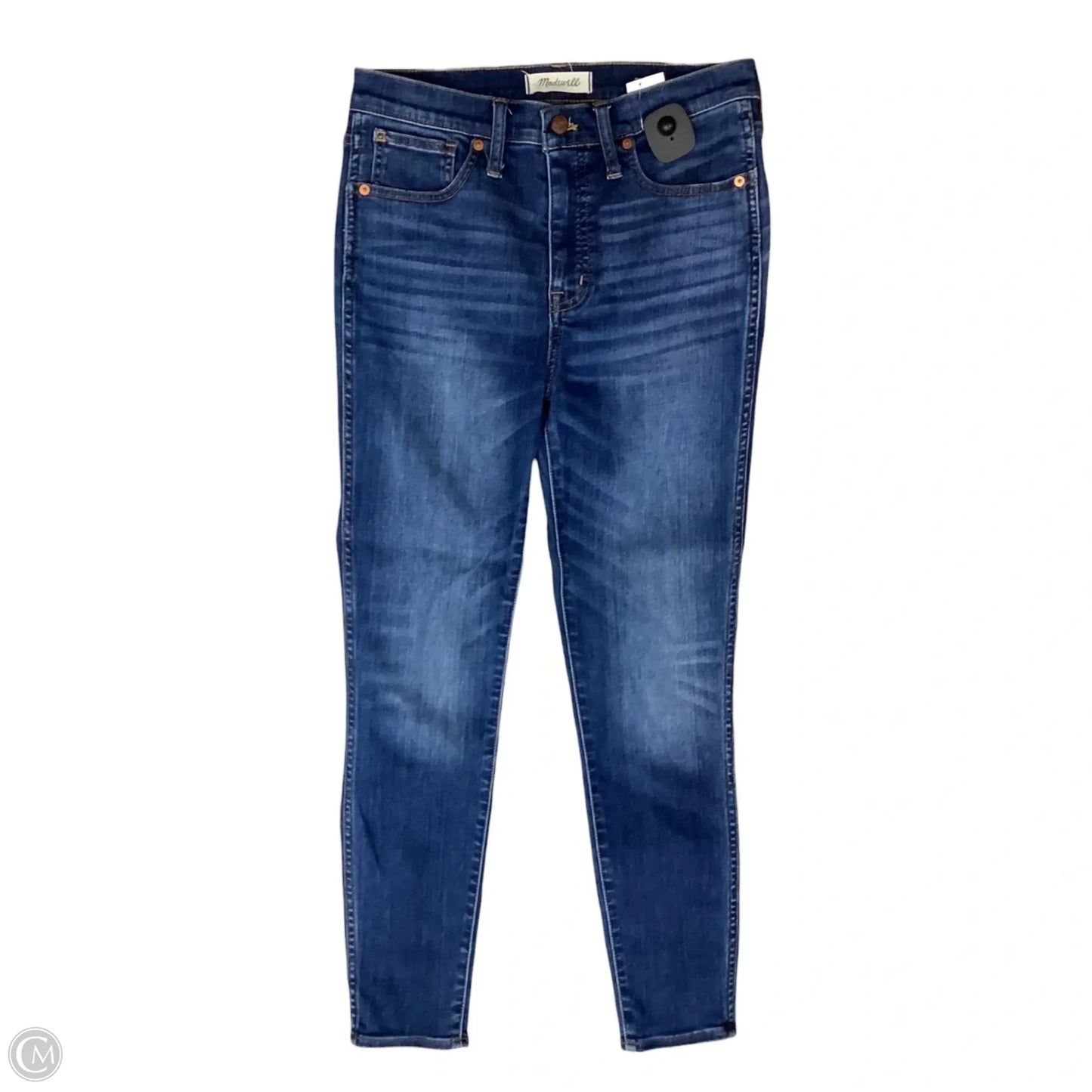 Jeans Skinny By Madewell In Blue Denim, Size: 6