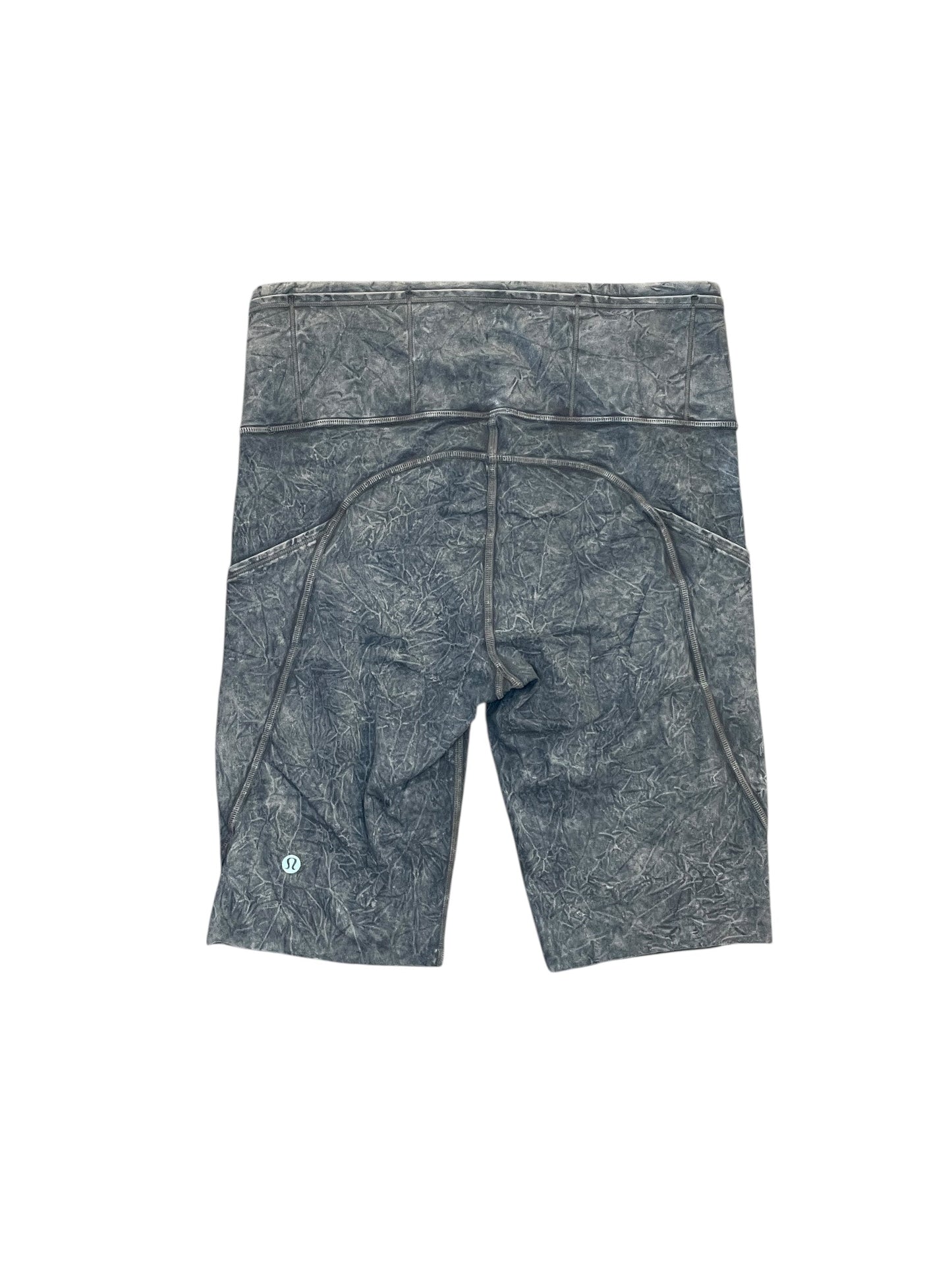 Athletic Shorts By Lululemon In Blue, Size:M