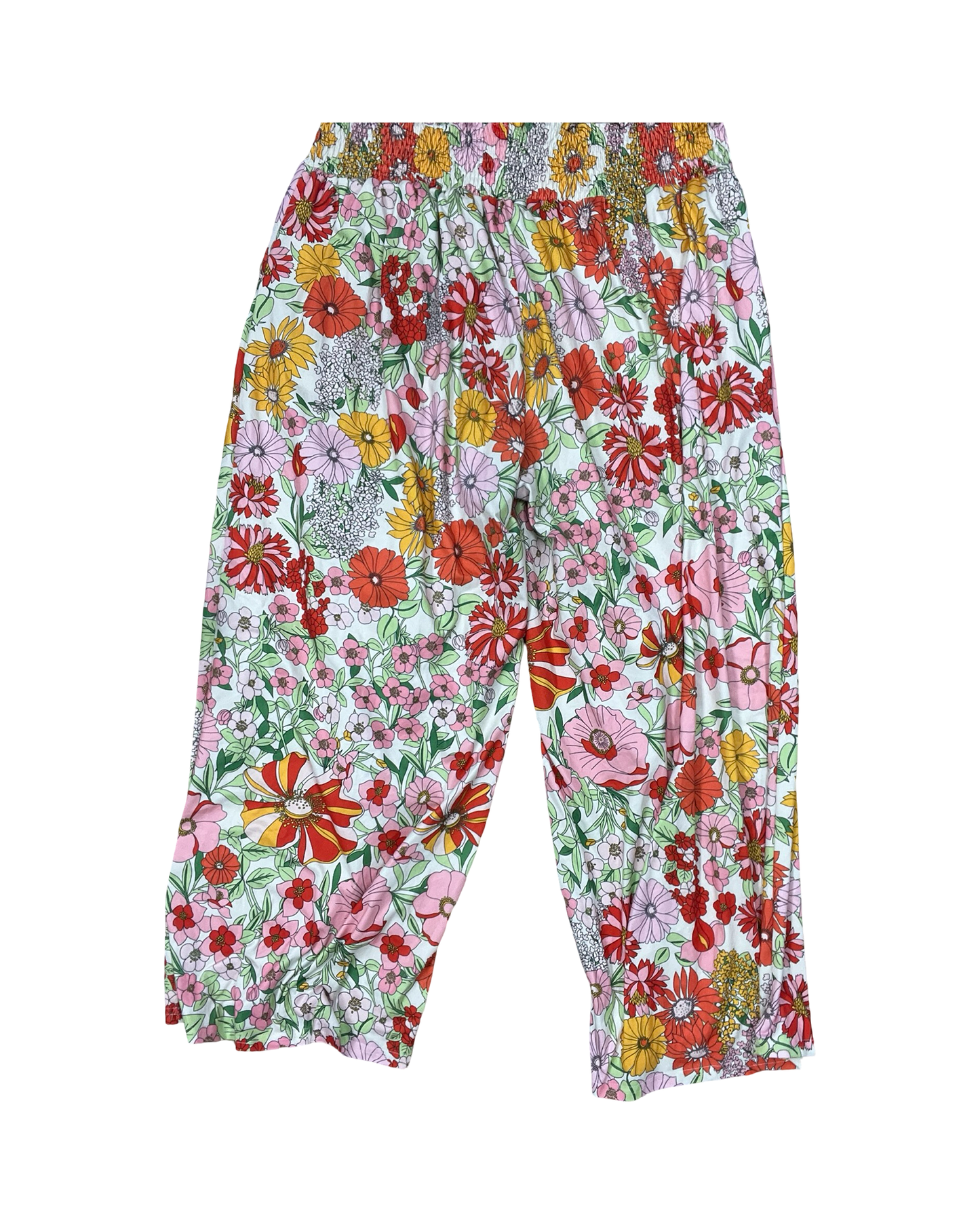 Pants Lounge By Clothes Mentor In Floral Print, Size:4X