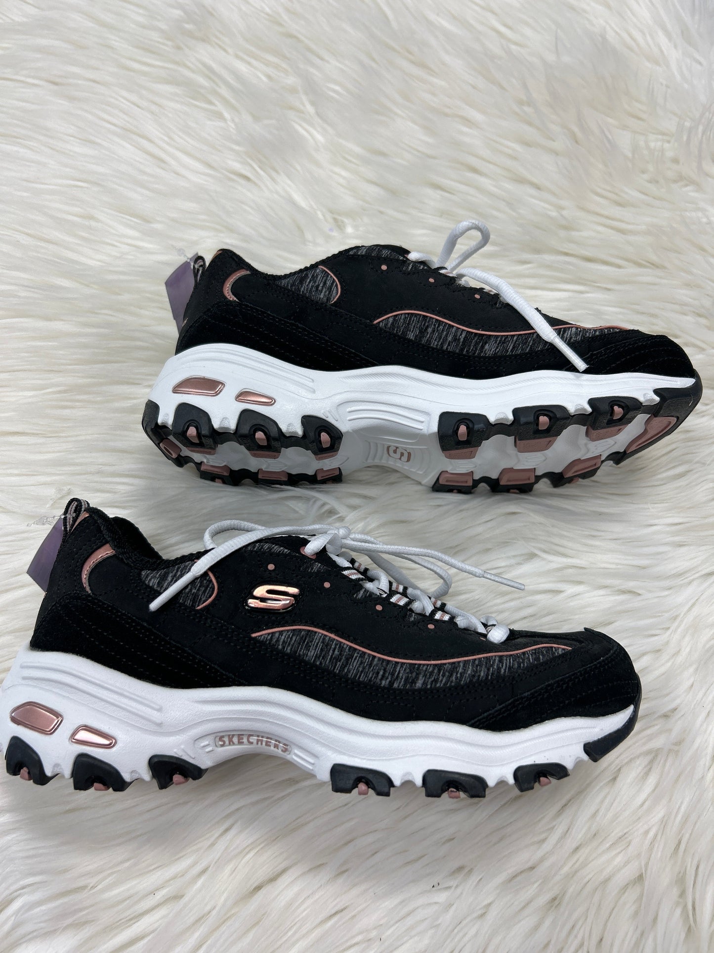 Shoes Athletic By Skechers In Black, Size:8 NEW