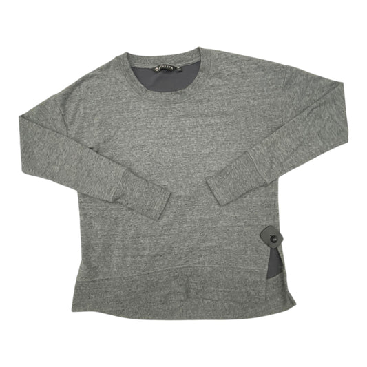 Athletic Top Ls Crewneck By Athleta In Grey, Size:Xs