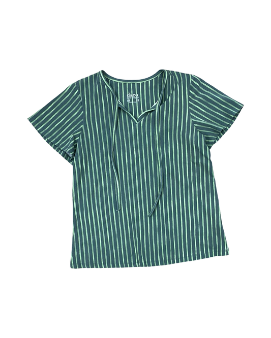 Top Ss By Denim And Company In Green, Size:S