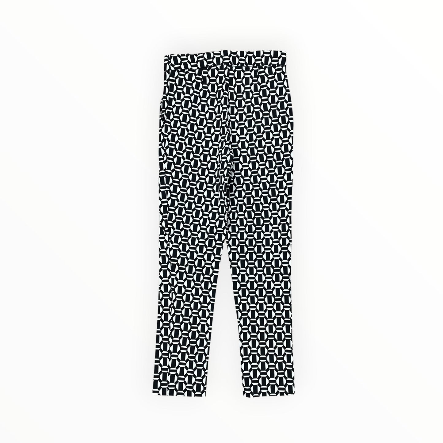 Pants Dress By Jules & Leopold In Black & Cream, Size:Xs
