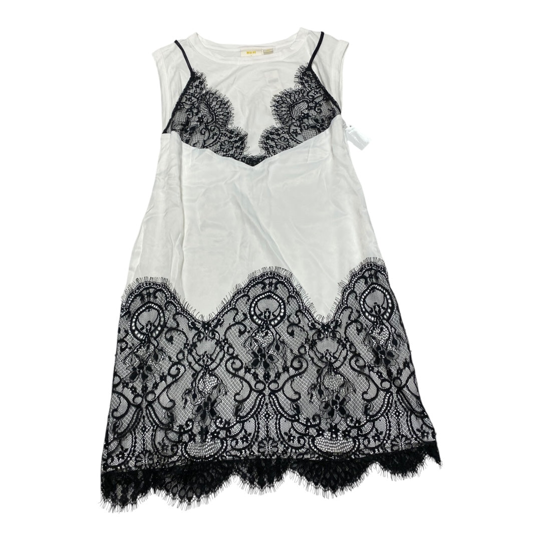 Dress Casual Short By Maeve In Black & White, Size:Sp