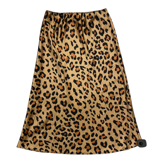 Skirt Maxi By Peyton Jensen In Animal Print, Size:S