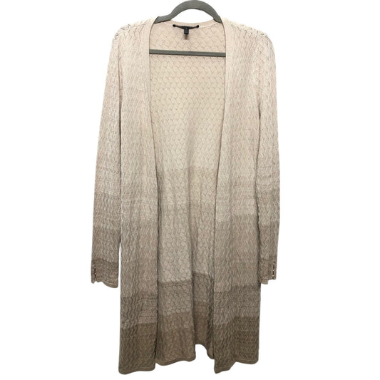Sweater Cardigan By White House Black Market In Cream, Size:M