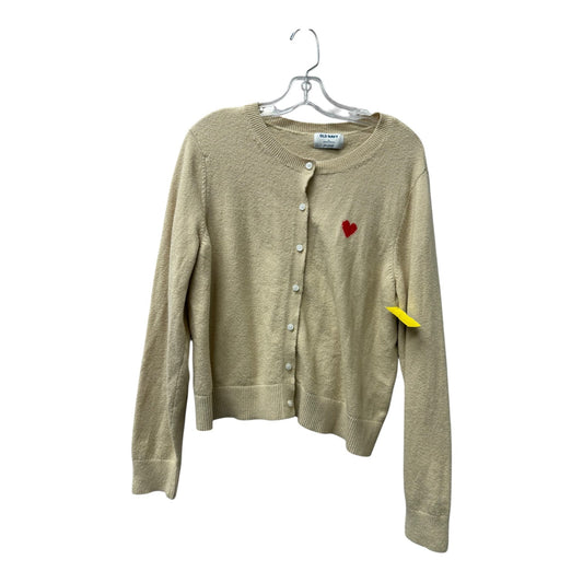 Sweater Cardigan By Old Navy In Tan, Size:Xl