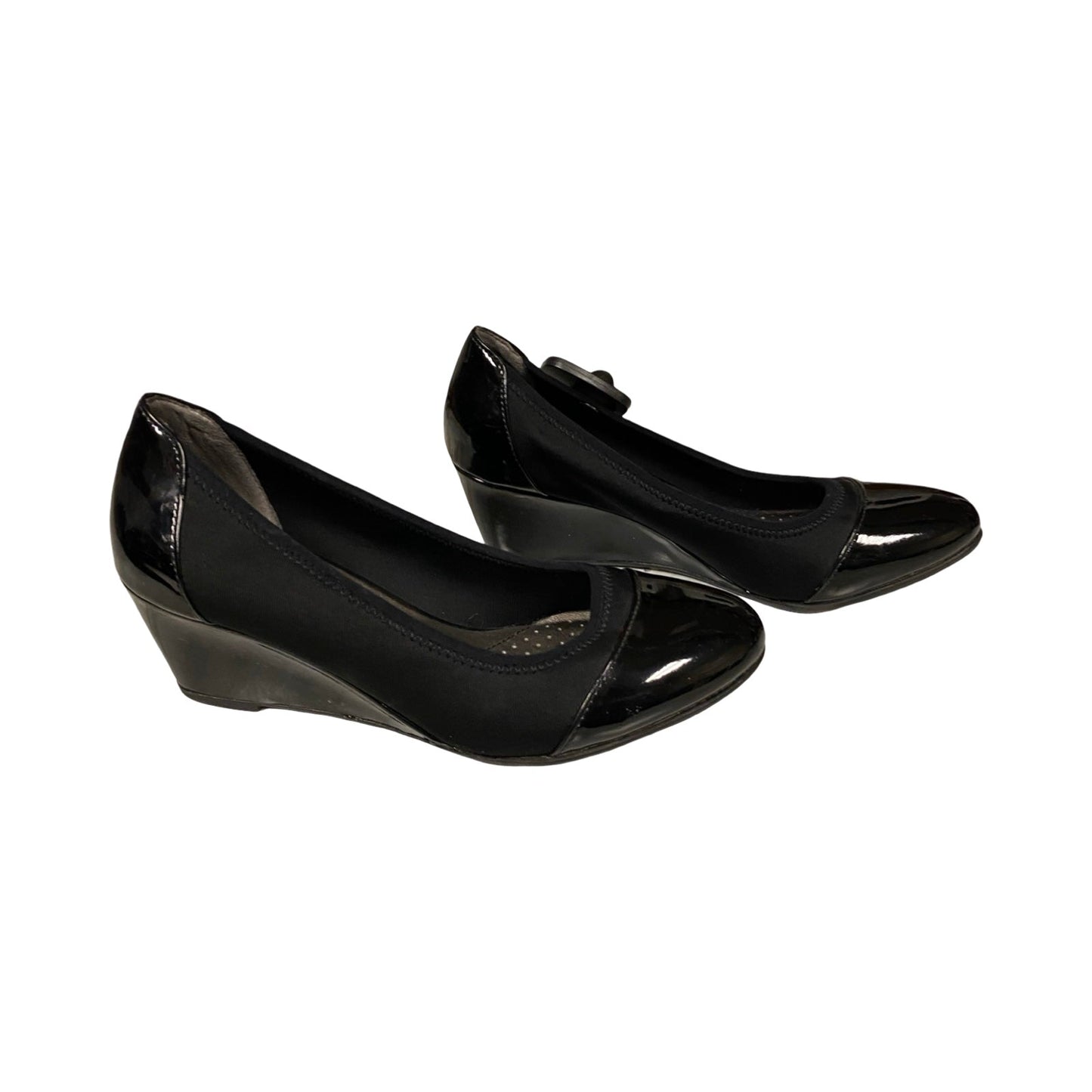 Shoes Heels Block By Life Stride In Black, Size:8