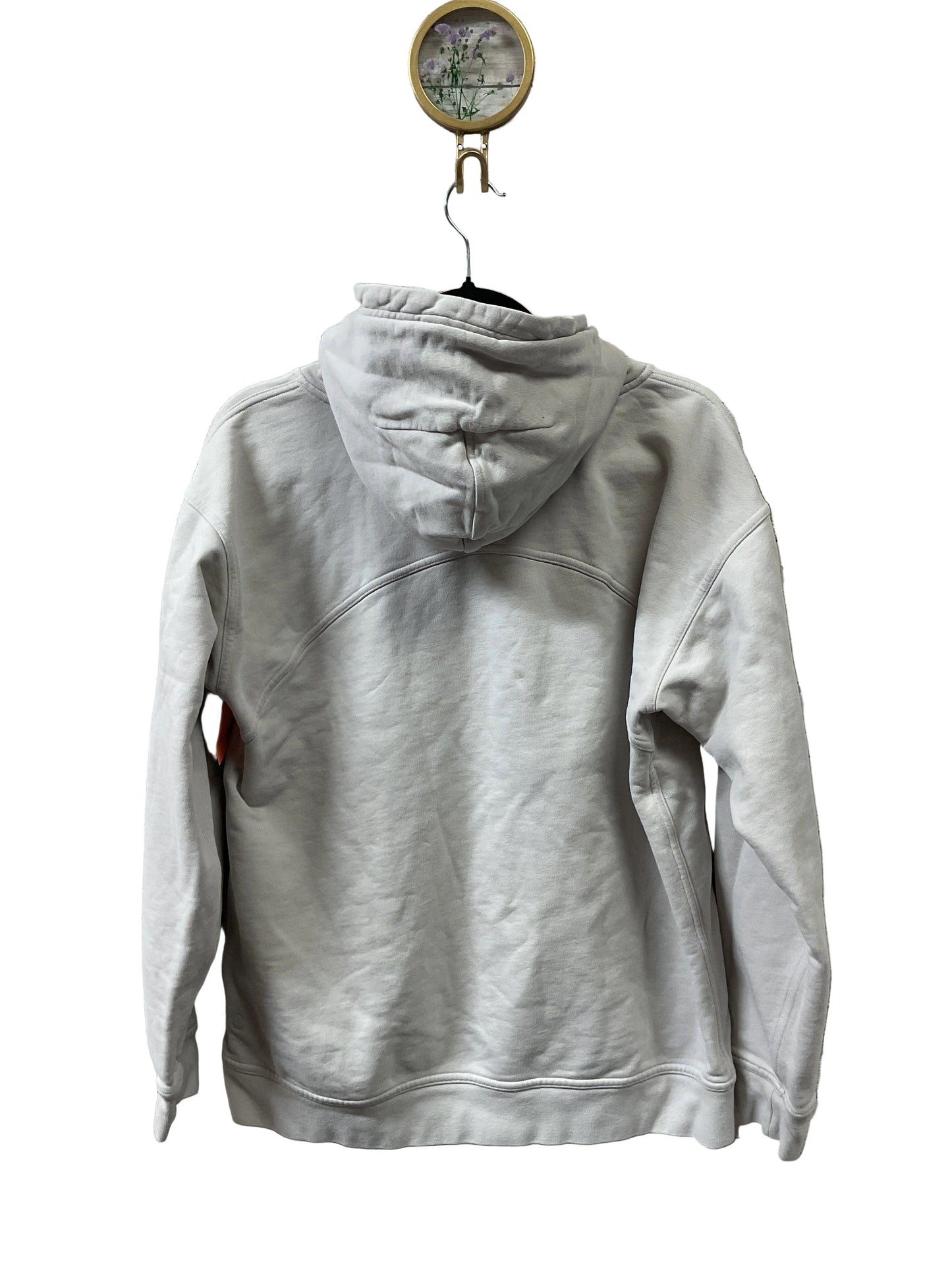 Athletic Sweatshirt Hoodie By Lululemon In Cream