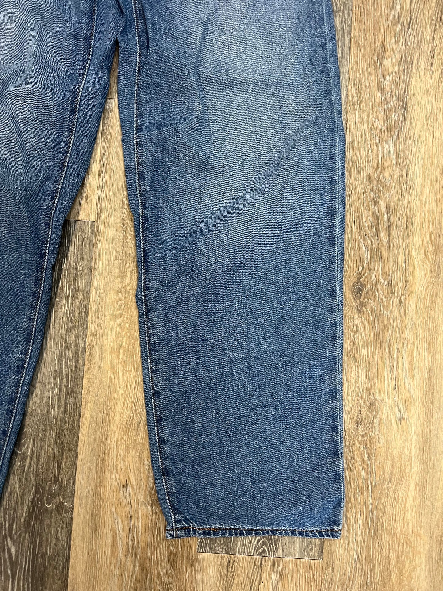 Jeans Straight By Levis In Blue Denim, Size: 4/27