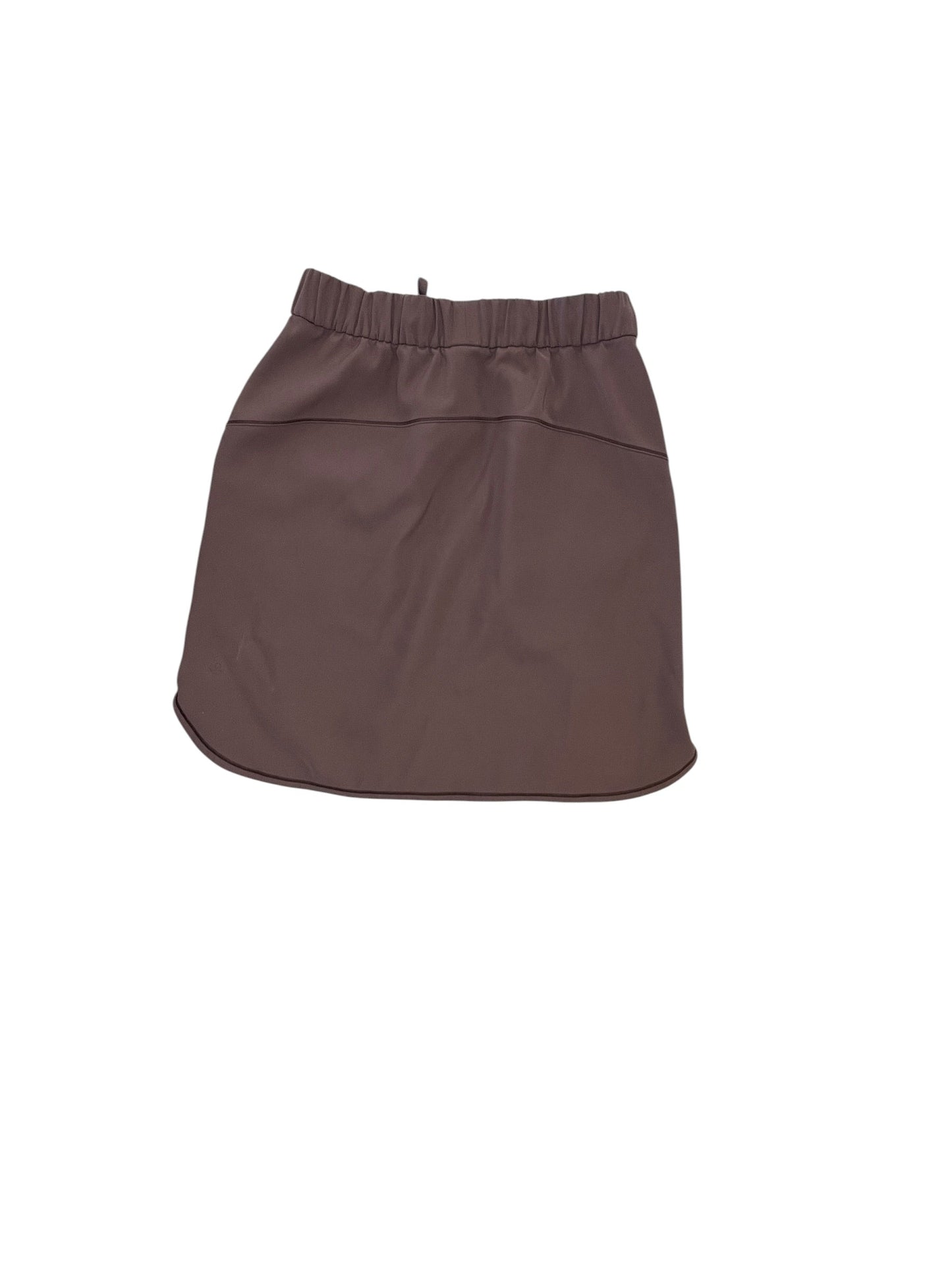 Athletic Skirt By Lululemon In Brown, Size:M