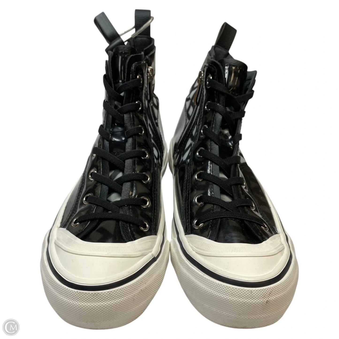 Shoes Sneakers By Dkny In Black, Size: 7.5