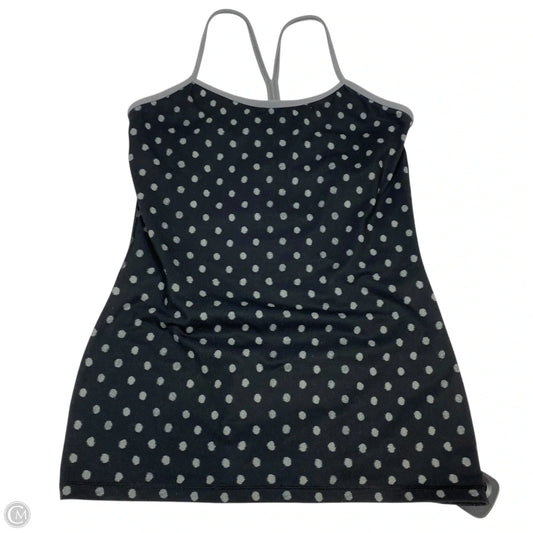Athletic Tank Top By Lululemon In Black, Size: M