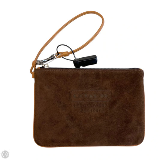 Wristlet Designer By Coach, Size: Medium