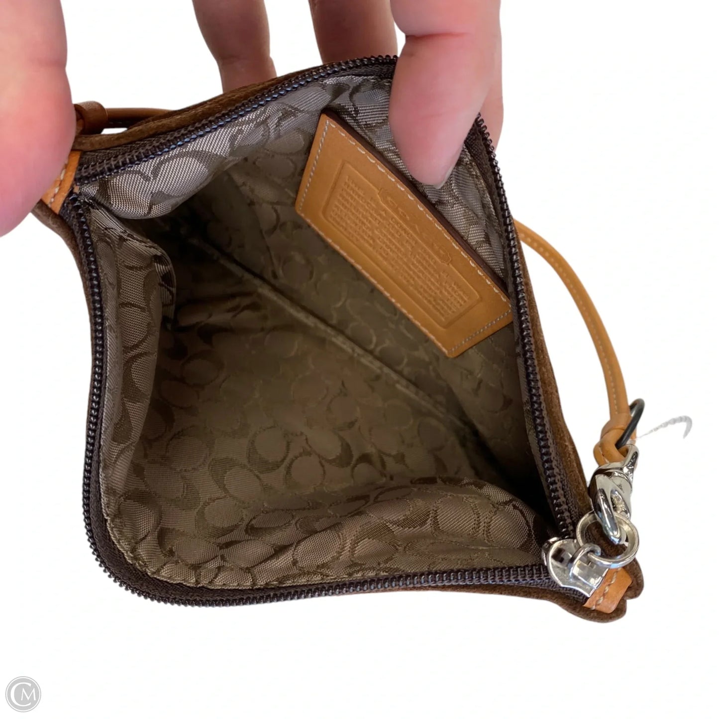 Wristlet Designer By Coach, Size: Medium