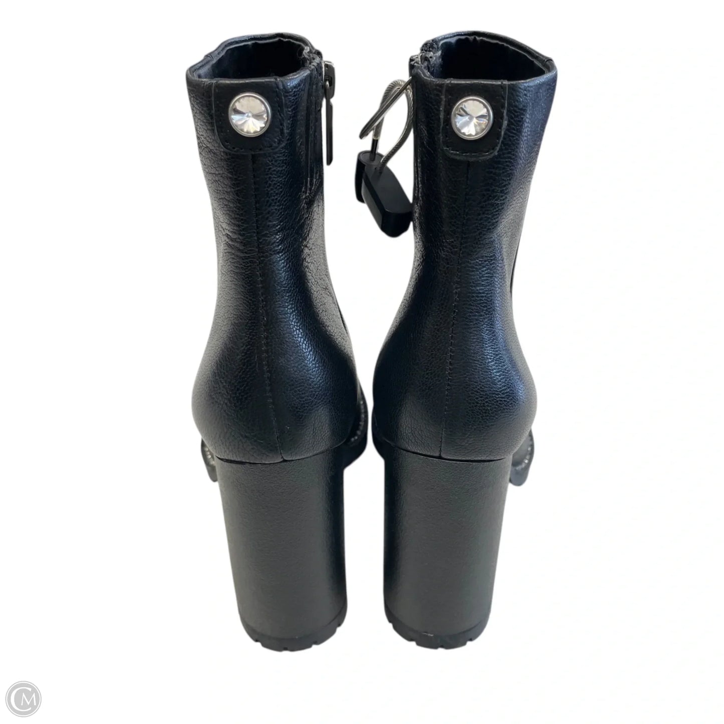 Boots Designer By Karl Lagerfeld In Black, Size: 7.5