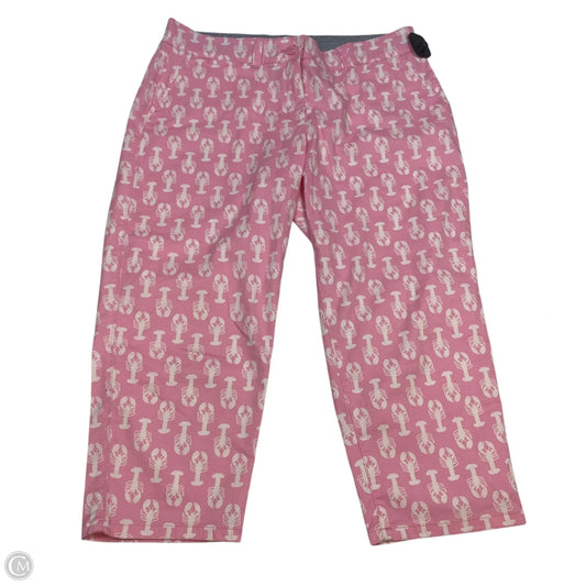 Capris By Crown And Ivy In Pink, Size: 12p