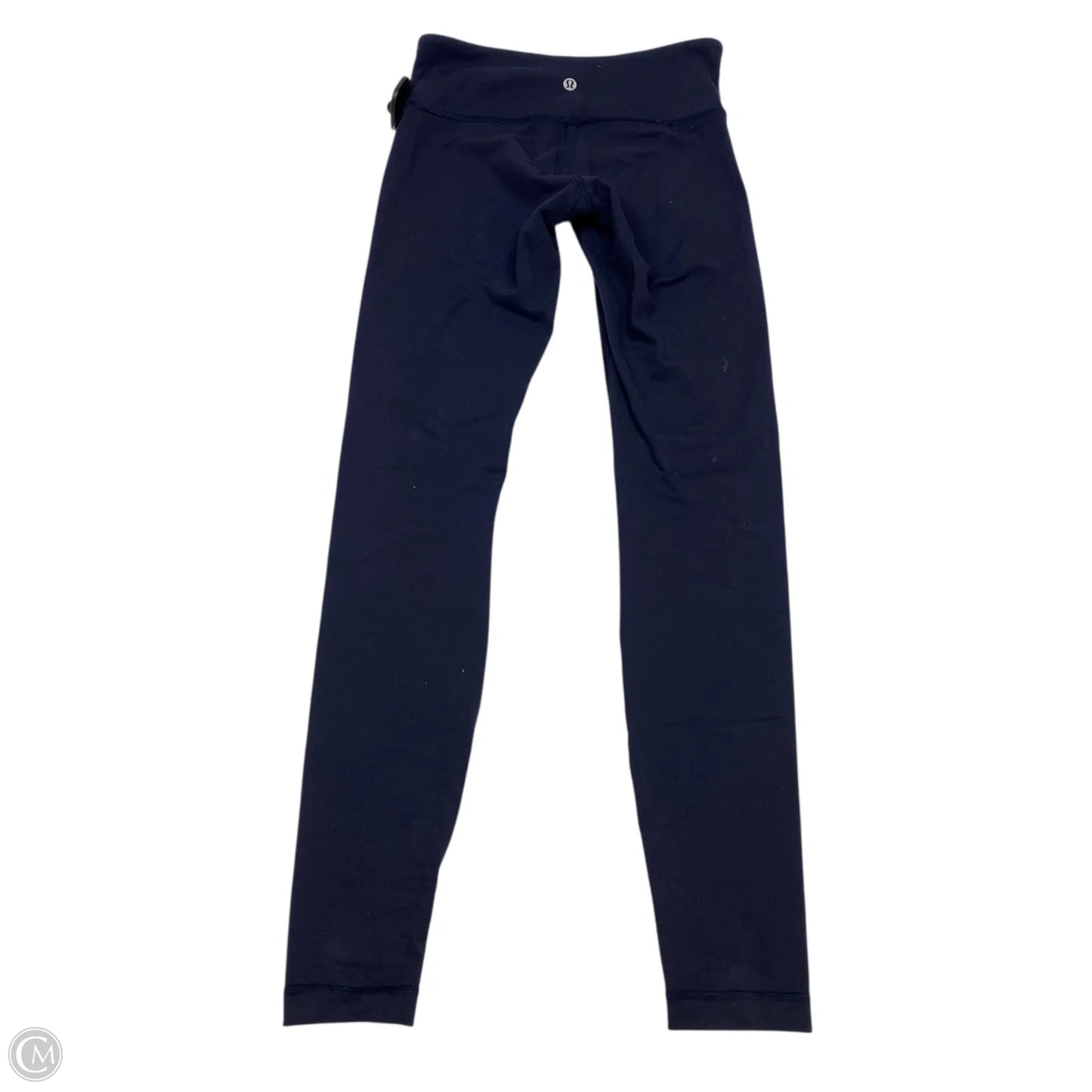 Athletic Leggings By Lululemon In Navy, Size: S