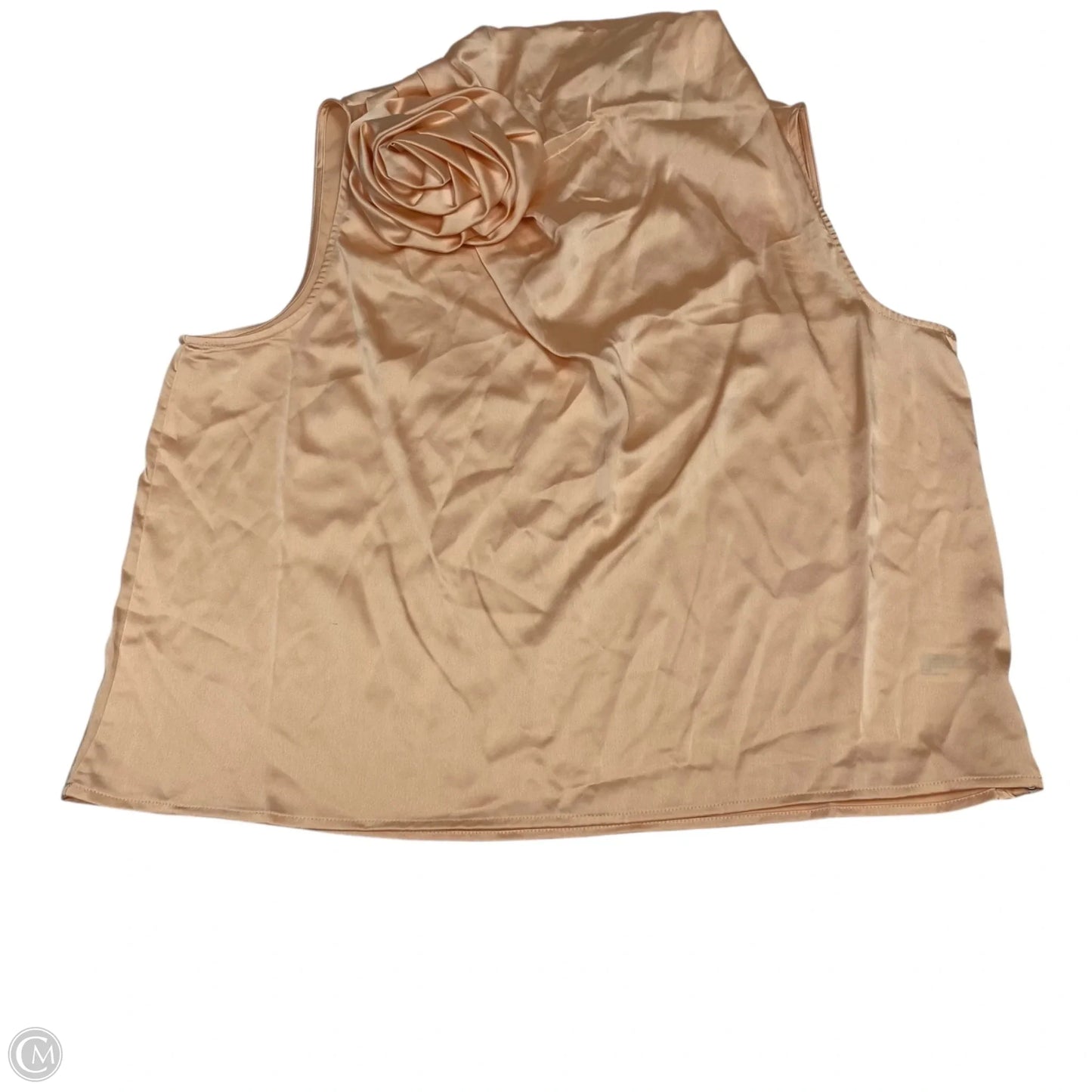 Top Sleeveless By Future Collective In Orange, Size: Xl