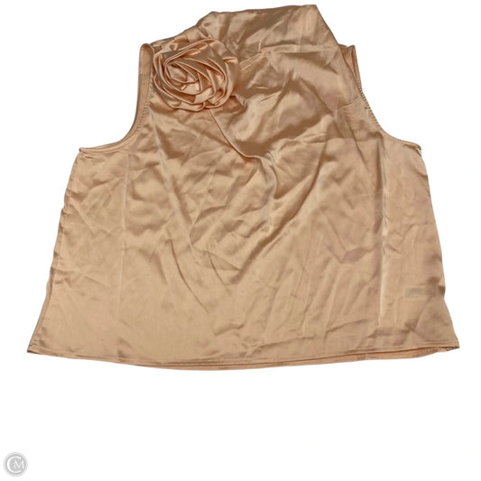 Top Sleeveless By Future Collective In Orange, Size: Xl