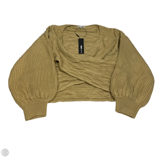 Sweater By Fashion Nova In Tan, Size: 1x