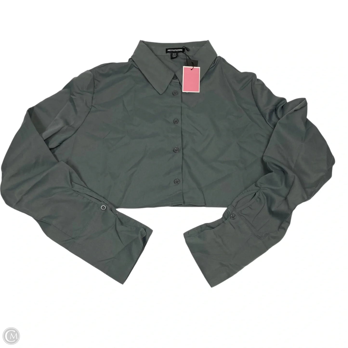 Pants Set 2pc By Pretty Little Thing In Grey, Size: L