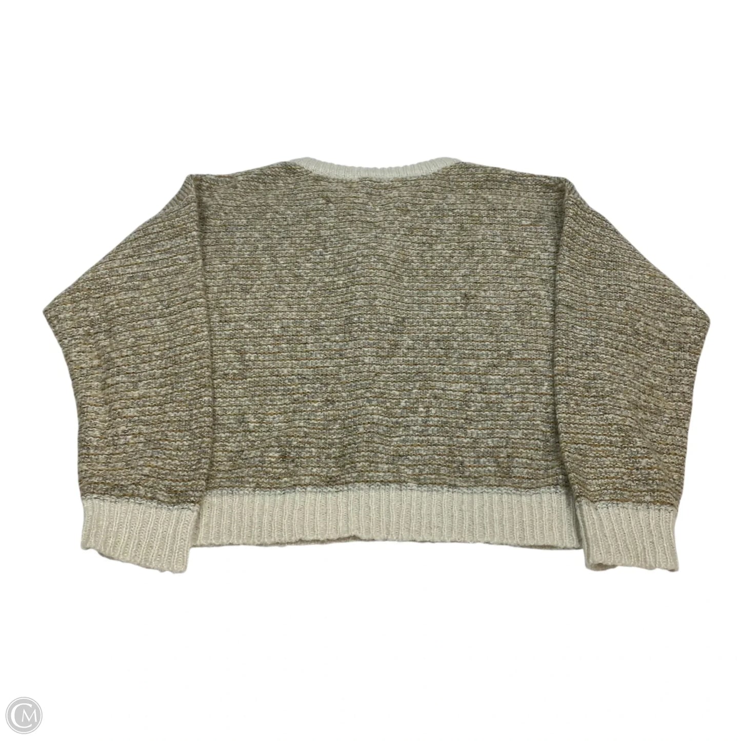 Sweater By Blu Pepper In Tan, Size: L