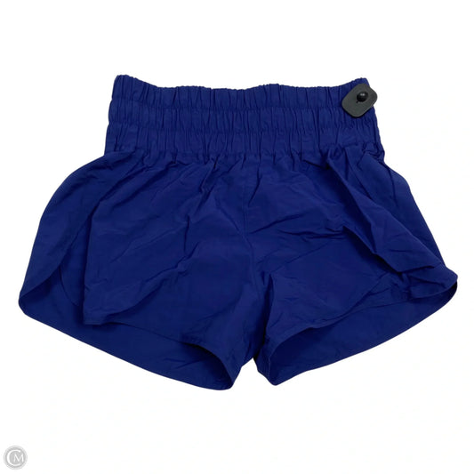 Athletic Shorts By Zenana Outfitters In Blue, Size: L
