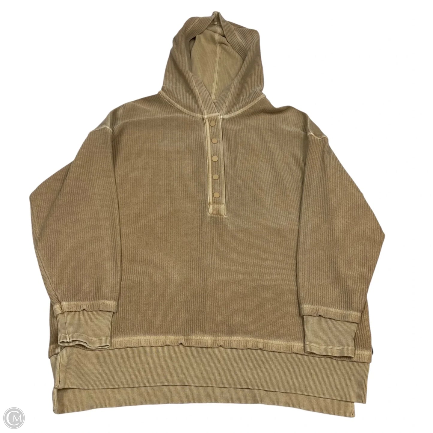 Sweatshirt Hoodie By Aerie In Brown, Size: S