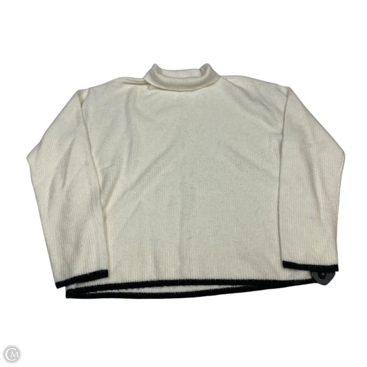 Sweater By Ann Taylor In Cream, Size: M