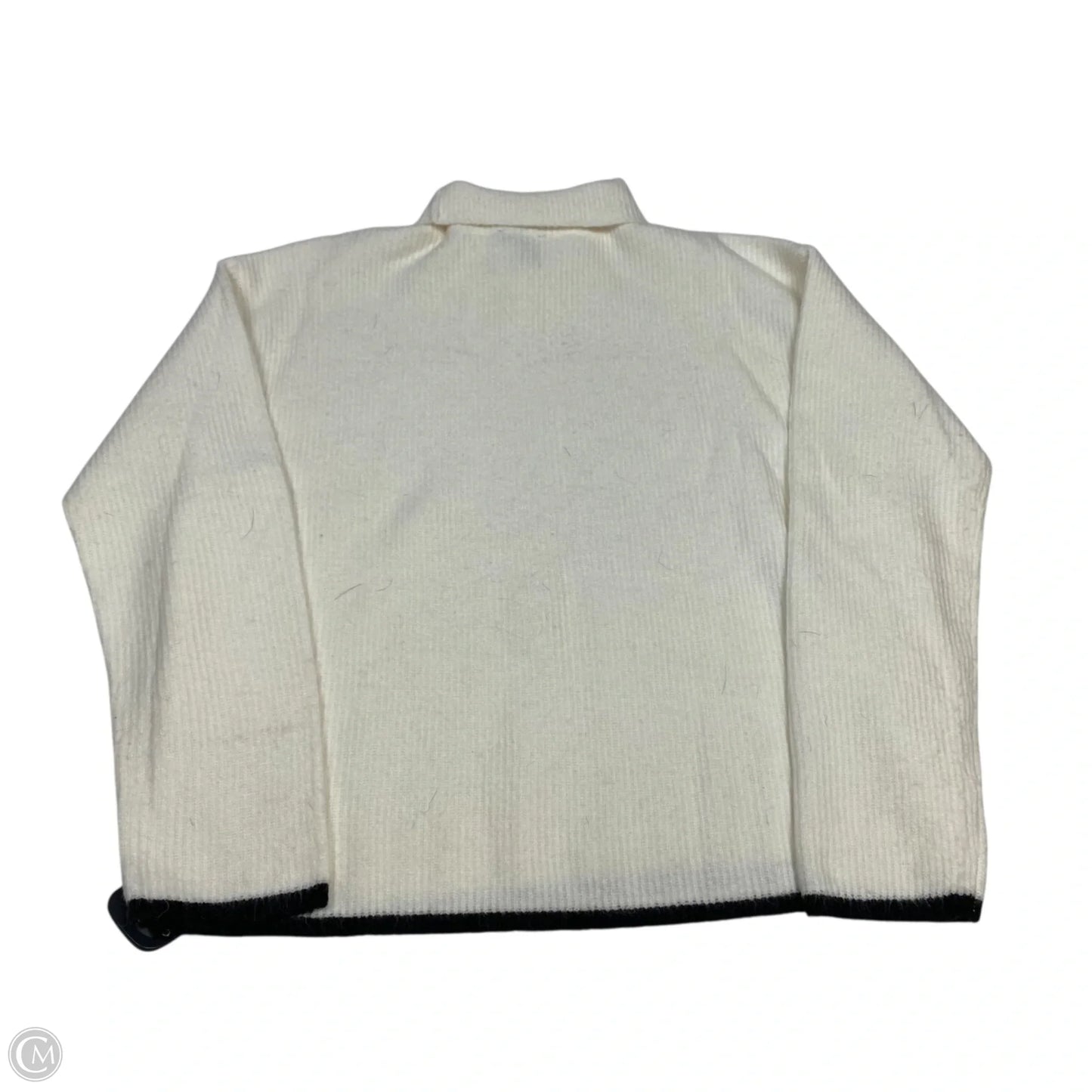 Sweater By Ann Taylor In Cream, Size: M