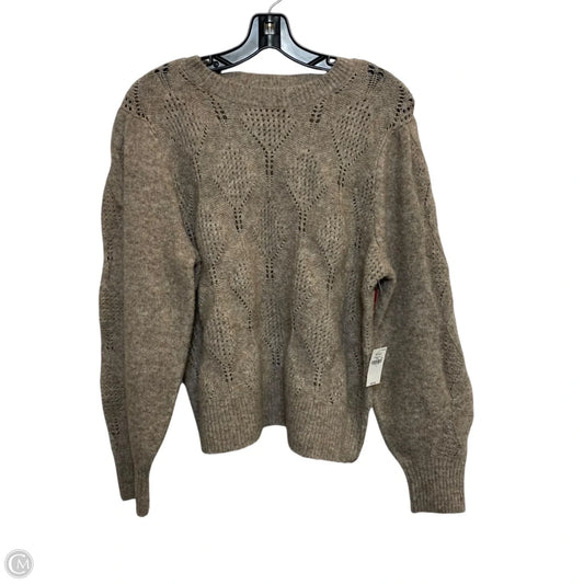 Sweater By Old Navy In Tan, Size: L