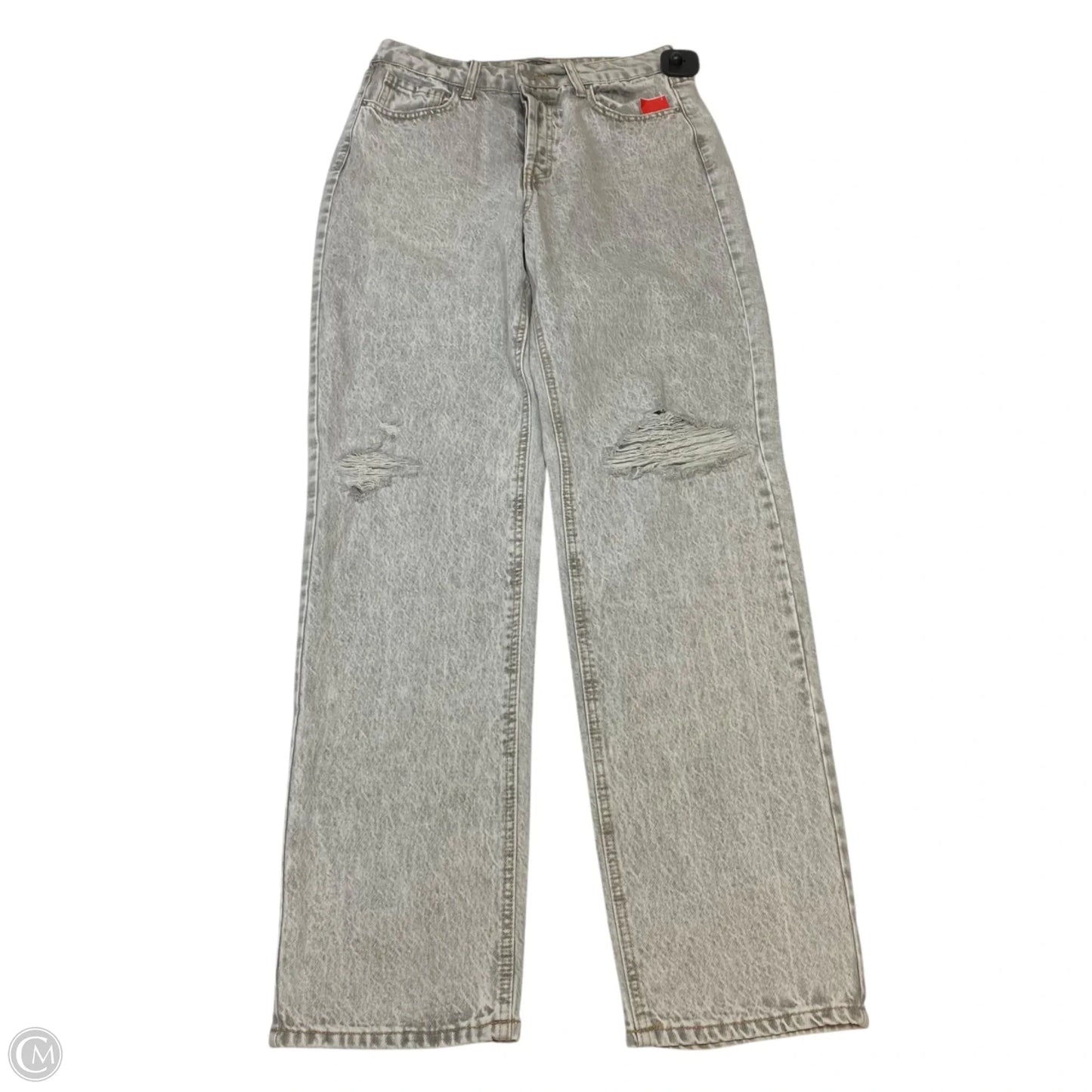 Jeans Straight By Wild Fable In Cream Denim, Size: 8