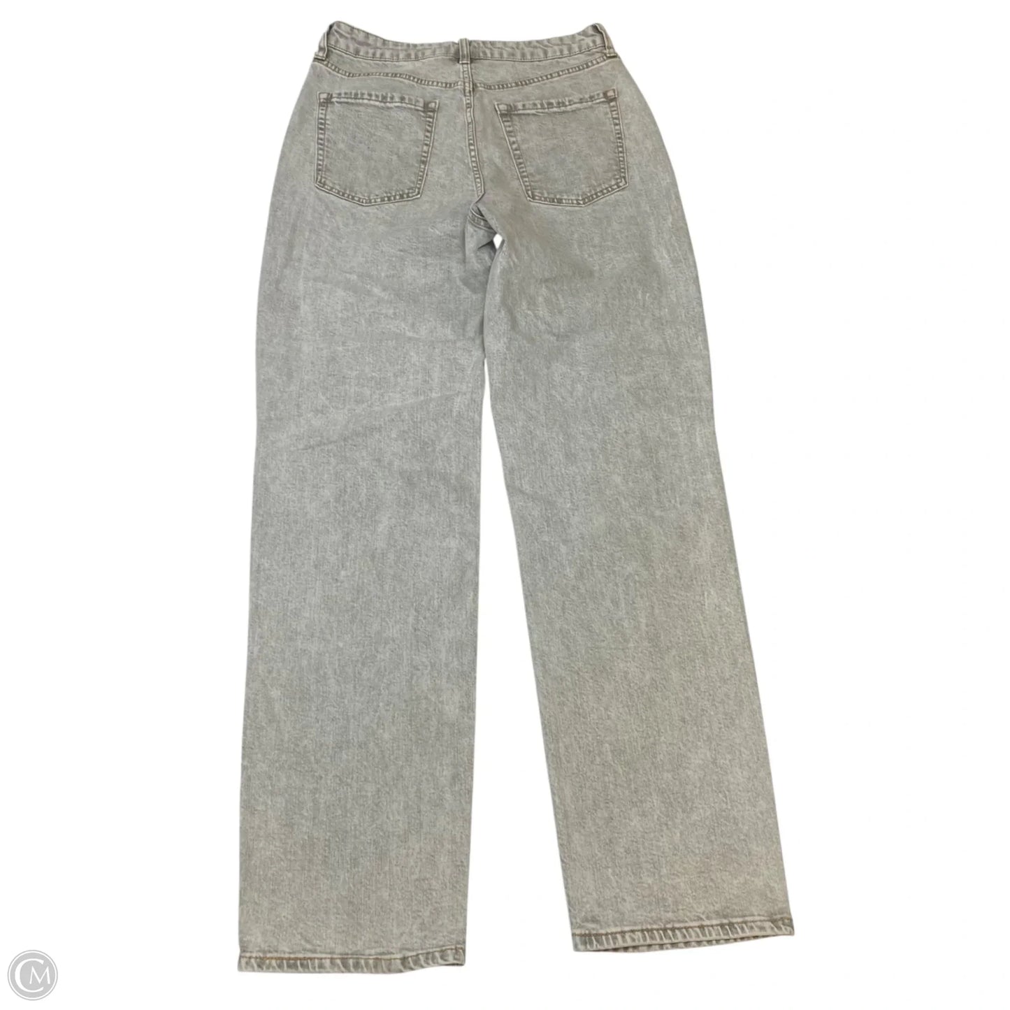 Jeans Straight By Wild Fable In Cream Denim, Size: 8