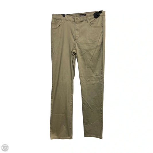 Jeans Straight By Lee In Tan Denim, Size: 14l