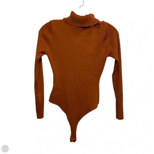 Bodysuit By Fashion Nova In Orange, Size: M