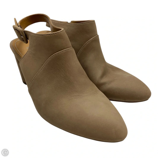 Shoes Heels Block By Vionic In Taupe, Size: 7.5