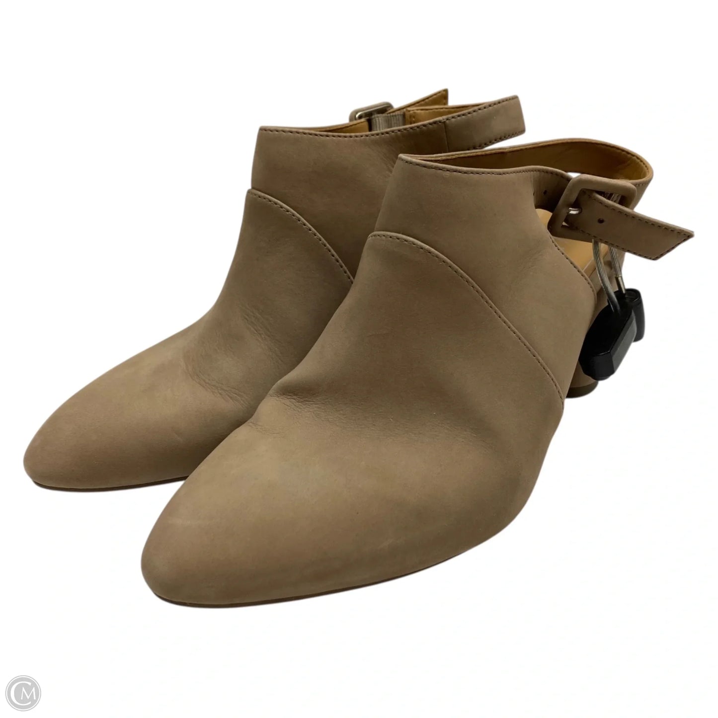 Shoes Heels Block By Vionic In Taupe, Size: 7.5