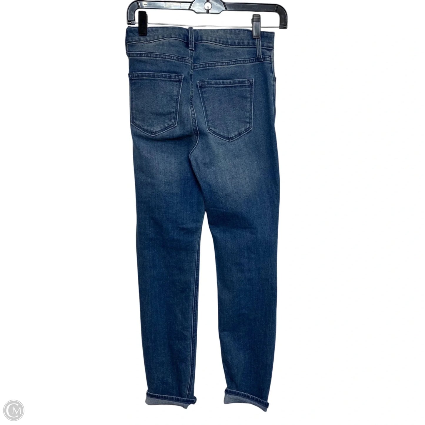 Jeans Straight By Old Navy In Blue Denim, Size: 0